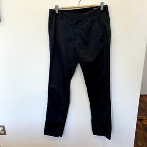 Men's Black Bonobos Tuesday Slim Straight Pants 31/32